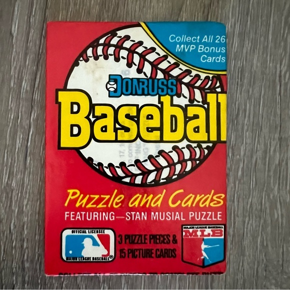 Donruss Other - VINTAGE SEALED 1988 Donruss Baseball Cards & Puzzle Pack - Stan Musial Puzzle